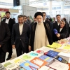 رئیسی از نمایشگاه کتاب تهران بازدید کرد