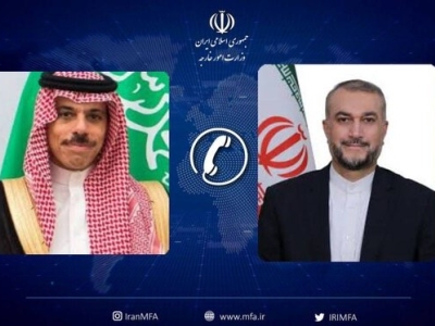 بررسی تحولات فلسطین در گفتگوی تلفنی وزرای خارجه ایران و عربستان