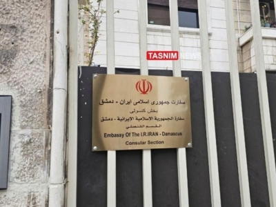 تصاویر ساختمان جدید کنسولی ایران در دمشق
