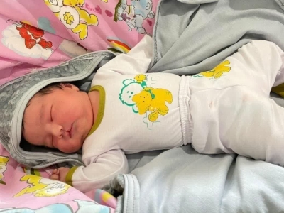 تولد نوزاد پنج کیلو و ۷۰۰ گرمی برای نخستین بار در قم