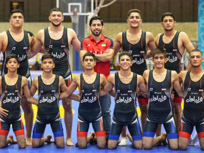 تیم ملی کشتی آزاد نوجوانان ایران قهرمان جهان شد