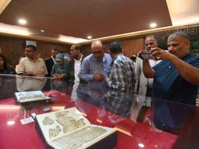 مرمت کمیاب‌ترین و قدیمی‌ترین نسخه قرآن در جهان