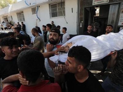 افزایش شمار شهدای حمله رژیم اسرائیل به نوار غزه به ۲۳۲ نفر