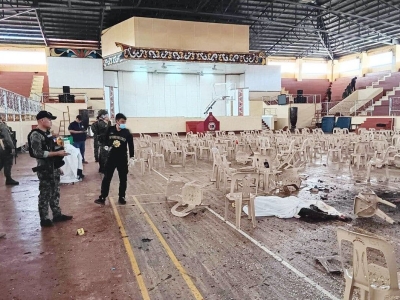 داعش مسئولیت انفجار تروریستی فیلیپین را برعهده گرفت