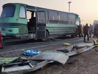 تصادف دو اتوبوس در حوالی فرودگاه امام/یک فوتی و ۱۱ مصدوم بدحال