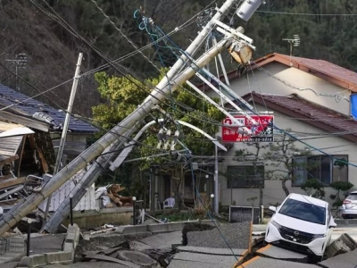 افزایش تعداد قربانیان زلزله ژاپن به ۲۳۶ نفر