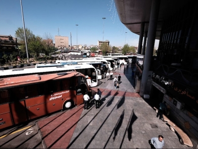7 دفتر فروش بلیت اتوبوس مسافری در قم اخطار گرفتند