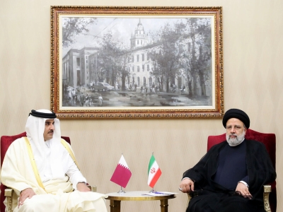 رئیسی و امیر قطر دیدار و گفتگو کردند