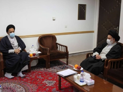وزیر اطلاعات با رئیس جامعه مدرسین در قم دیدار کرد