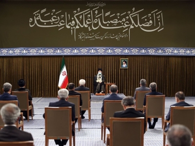 رئیس‌جمهوری و اعضای هیات دولت با رهبر انقلاب اسلامی دیدار کردند