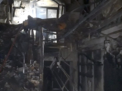 فوت 13 نفر در آتش‌سوزی کلینیک سینا اطهر