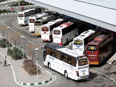 راهداری: کارت واکسن مسافران را رانندگان اتوبوس کنترل می کنند