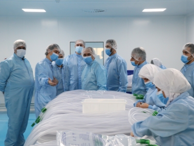 شرکت تولیدی تجهیزات پزشکی و بیمارستانی در قم افتتاح شد