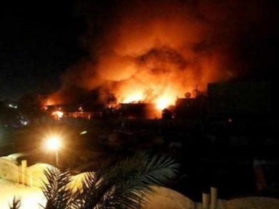 حمله جنگنده‌های سعودی به یک مرکز پزشکی در یمن بعد از اعلام آتش بس انصارالله