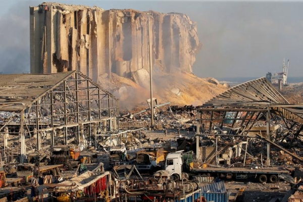 کویت بازسازی سیلوی گندم در بندر بیروت را برعهده می‌گیرد