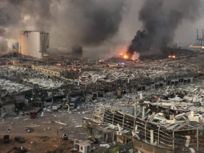 خسارت های ناشی از انفجار بیروت ۱۵ میلیارد دلار برآورد شد