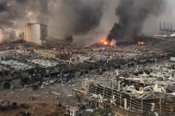 گزارش گاردین از خسارت‌های پس از انفجار در بندر بیروت