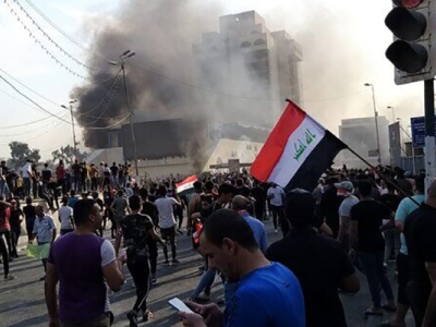 قطعی برق معترضان عراقی را به خیابان‌ها کشاند