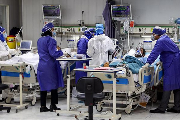 بستری موقت بیماران کرونایی در بیمارستان‌های قم