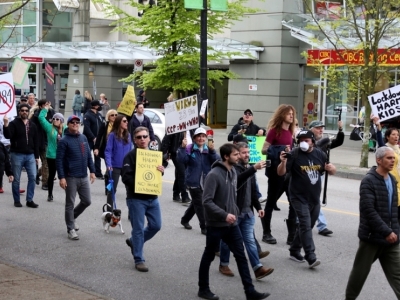 (تصاویر) تظاهرات علیه قرنطینه در کانادا