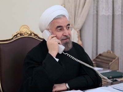 تماس تلفنی حسن روحانی با یک استاد دانشگاه برای احوال‌پرسی