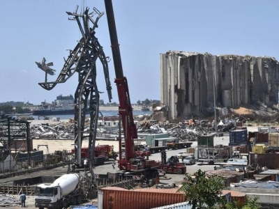 ساخت مجسمه‌ یادبود برای قربانیان انفجار بیروت