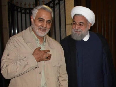 روحانی: حاج قاسم رزم در میدان‌های نبرد را بر راحت طلبی و زدوبندهای جناحی و لفاظی‌های سیاسی ترجیح داده ‌بود