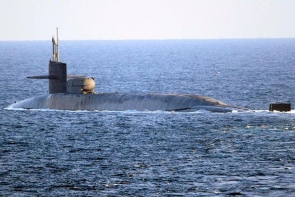 آمریکا: زیردریایی جورجیا وارد آب‌های خلیج‌فارس شد