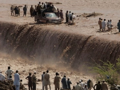 بارش‌های سیل‌آسا در پاکستان ۲۵ کشته برجا گذاشت