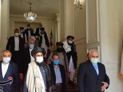 توییت مقام طالبان در مورد دیدار با ظریف