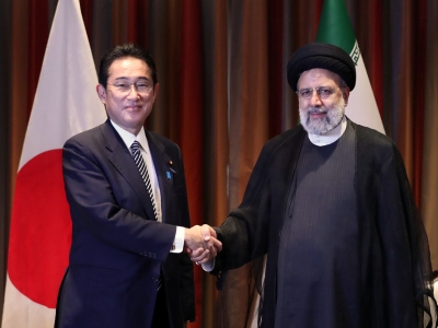 پیشنهاد جالب رئیسی به نخست‌وزیر ژاپن در رابطه با فلسطین 