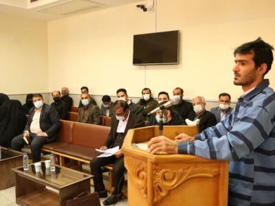 جلسه محاکمه مجدد قاتل شهید رنجبر در شیراز برگزارشد