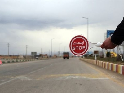 محدودیت تردد بین جاده‌ای در مراکز استان‌ها از ۱۰ صبح فردا