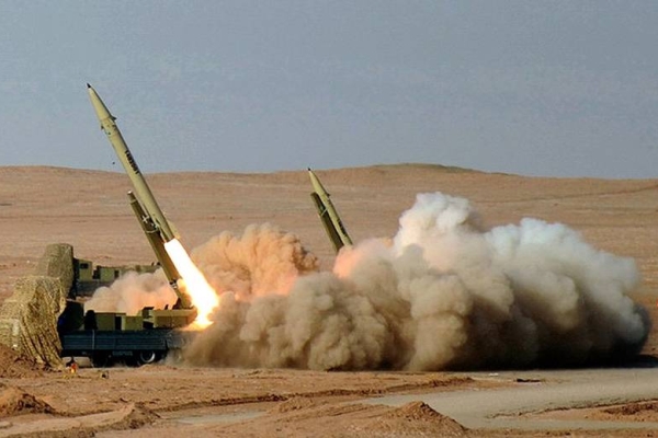 اقتدار ایرانی در رزمایش پهپادی و موشکی نیروی هوافضای سپاه