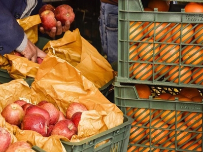 عرضه پرتقال، سیب و خرما در غرفه‌های تنظیم بازار قم
