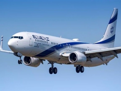 فرود اولین هواپیمای اسرائیلی در امارات+تصاویر