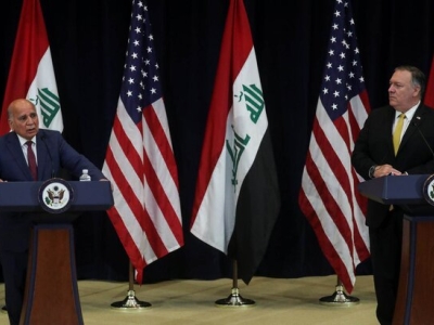 گفت‌وگوی تلفنی وزرای خارجه آمریکا و عراق درباره احتمال بستن سفارت واشنگتن در بغداد