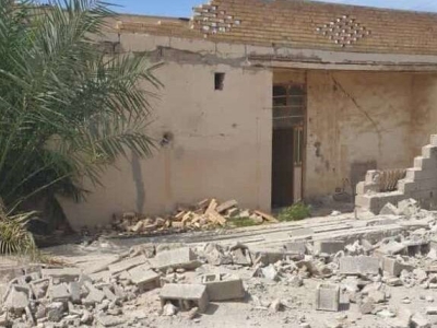 شروع آواربرداری و ساخت خانه‌های زلزله‌زدگان هرمزگان