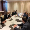 ظریف با وزیر خارجه جمهوری‌ آذربایجان دیدار کرد