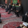 عزاداری محرم روحانی و دولتمردان در فضای باز