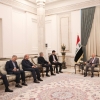 ملاقات علی باقری با رئیس جمهور و نخست وزیر عراق