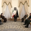 دیدار امیر آشتیانی و مدیران وزارت دفاع با رئیس‌جمهور منتخب