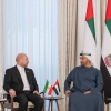 دیدار قالیباف با رئیس کشور امارات