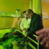 عیادت وزیر کشور از مجروحان انفجارهای تروریستی کرمان