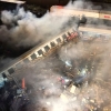 تصادف دو قطار با یکدیگر در یونان با ۱۱۷ کشته و زخمی+ تصاویر