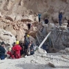 ریزش تپه‌ای در زیارتگاه «چشمه امام علی» در کربلا/نجات ۳ تن از زیر آوار