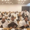 تصاویر حضور نمایندگان «صدر» با کفن و لباس نظامی در پارلمان عراق+فیلم