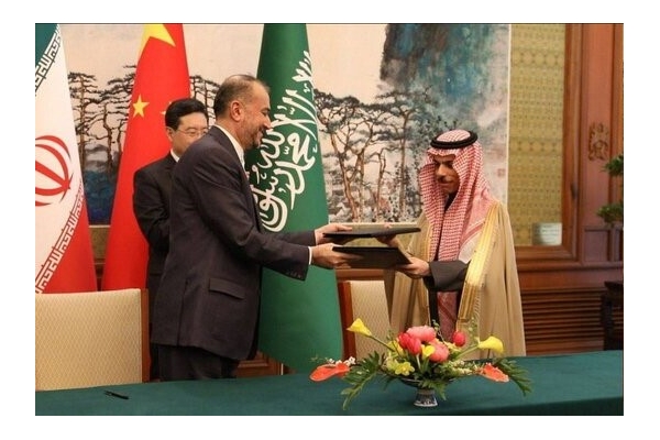 اهمیت امضای چین پای توافق ایران و عربستان