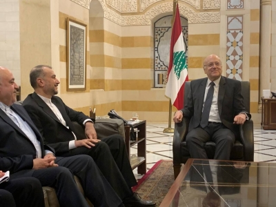 امیرعبداللهیان با نخست وزیر لبنان دیدار کرد