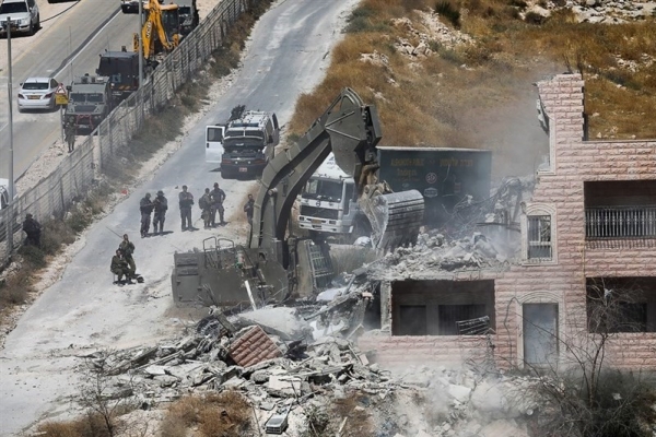 رژیم صهیونیستی ۳۷۶ خانه فلسطینیان را تخریب کرد